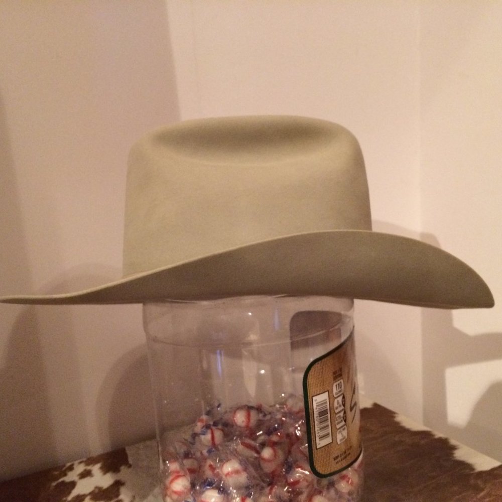 Resistol Diamond Horseshoe "120" Beaver Cowboy Hat.